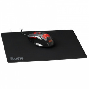 Мышь проводная Smartbuy Rush SBM-729G-K; USB; Led-подсветка; Black 