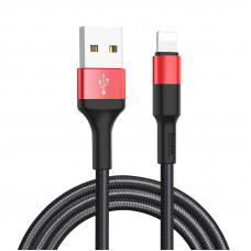 Кабель USB 2.0 to iPhone; 1.0m., hoco. (X26)