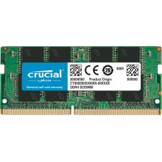 Оперативная память DDR4 SDRAM SODIMM 4Gb PC4-19200 (2400); Crucial (CT4G4SFS824A)