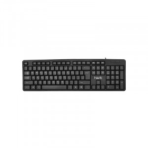 Клавиатура проводная Havit HV-KB430; USB; Black