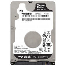 Жесткий диск SATAIII 1000.0 Gb; Western Digital Black; 64Mb cache; 7200 rpm; 2.5