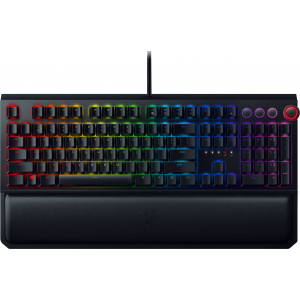 Клавиатура проводная RAZER BlackWidow Elite Yellow Switch, USB, c подставкой для запястий, черный (RZ03-02622700-R3R1)