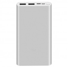  Внешний аккумулятор Xiaomi Mi Power Bank 3; 10000mah; Silver