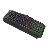 Клавиатура проводная Havit KB510L; USB; (с подсветкой); Black