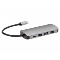 USB разветвители (HUB) HUB USB 3.0; 3 порта; TypeC (металл)