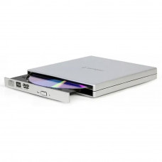 Дисковод DVD±RW Gembird DVD-USB-02-SV; USB2.0; Retail; Silver