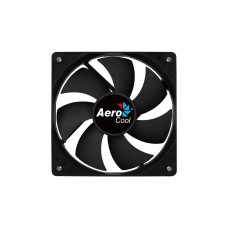 Вентилятор для корпуса; AeroCool Force 12 PWM Black; 120x120x25 mm; 4pin ; 18.2-27.5дБ; 500-1500 обмин