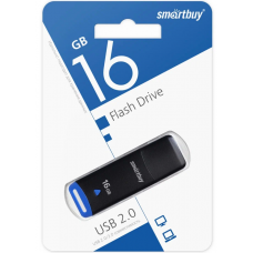 Flash-память Smart Buy Easy series; 16Gb; USB 2.0; Black 