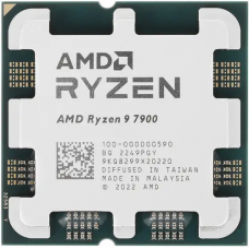 Процессор AMD Ryzen 9 7900; Tray (100-000000590)