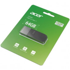 Flash-память Acer UP300 (BL.9BWWA.526); 64Gb; USB 3.2; Black 