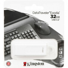 Flash-память Kingston DataTraveler Exodia  (KC-U2G32-5R) 32GB USB 3.2 Gen 1 White