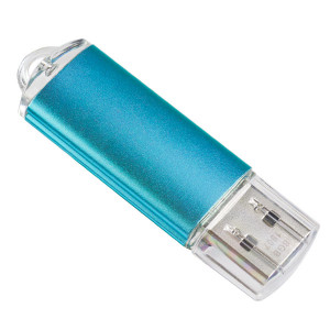 Flash-память Perfeo 8Gb; USB 2.0; Blue (PF-E01N008ES)