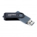 Flash-память Smart Buy Twist Grey; 16Gb; USB 2.0; (SB016GB2TWK)