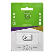 Flash-память T&G 113 Metal Series 32Gb; USB 2.0; Silver (TG113-32G)