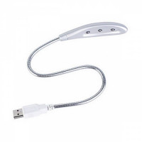 Фонарик USB 3xLed