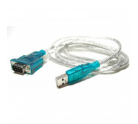 Переходник USB to COM; с кабелем (USB-RS232)