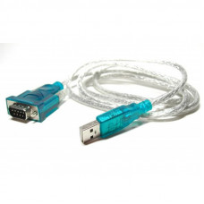 Переходник USB to COM; с кабелем (USB-RS232)