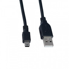 Кабель USB 2.0 to mini USB; 1.8m; Perfeo U4302 Black