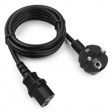 Кабель кабель питания Cablexpert PC-186-1-1.8m; 1.8м; 16A