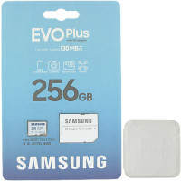 Карта памяти micro SDXC 256Gb Samsung EVO Plus (MB-MC256KA/APC)