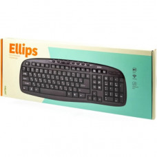 Клавиатура беспроводная Perfeo "Ellipse"; USB;Wireless; Black (PF-5000)