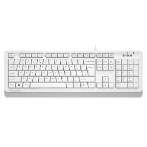 Клавиатура проводная A4Tech Fstyler FKS10; USB; White