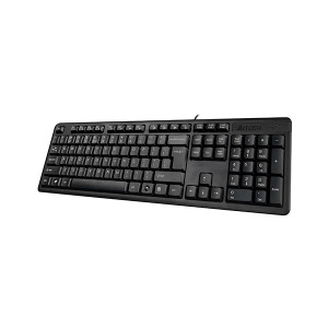 Клавиатура проводная A4Tech KK-3; Black