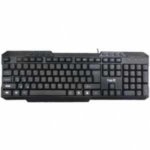 Клавиатура проводная Havit KB613; USB; Black