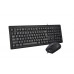 Клавиатура+мышь проводная A4Tech KRS-8372; USB; Black