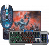 Клавиатура+мышь проводная Игровой комплект Defender Killing Storm MKP-013L RU (52013)