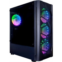 Корпус ATX 1STPLAYER DK-D4 (D4-BK-4G6; Midi-Tower; ATX