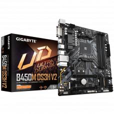 Материнская плата Gigabyte B450M DS3H V2