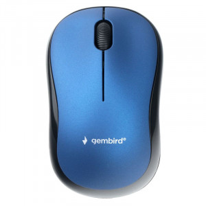 Мышь беспроводная Gembird MUSW-265; USB; Wireless; Blue/Black