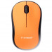 Мышь беспроводная Gembird MUSW-275; USB; Wireless; Orange/Black