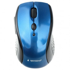 Мышь беспроводная Gembird MUSW-425; USB; Wireless; Blue/Black