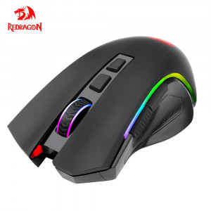 Мышь беспроводная Redragon Griffin M602 RGB; Black/Red