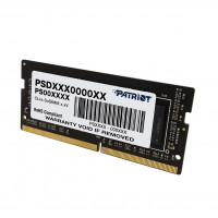 Оперативная память DDR4 SDRAM SODIMM 4Gb PC4-19200 (2400); Patriot Signature (PSD44G240081S)