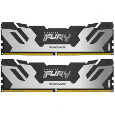 Оперативная память DDR5 32Gb (2x16Gb) 6400MHz Kingston Fury Renegade Silver RGB