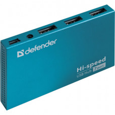 USB разветвители (HUB) HUB USB 2.0; 7 портов Defender Septima Slim
