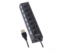USB разветвители (HUB); 7 портов Perfeo PF-H033 (PF_C3223)