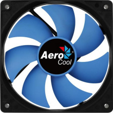 Вентилятор для корпуса; AeroCool Force 12 PWM Blue; 120x120x25 mm; 4pin ; 18.2-27.5дБ; 500-1500 обмин