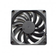 Вентилятор для корпуса; Brushless Fan; 70x70x15mm; DC 12v; 3-pin; Black 