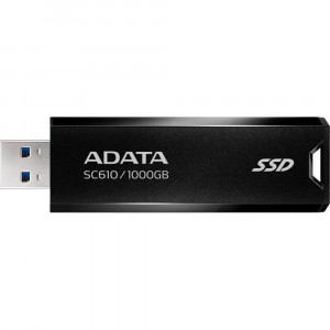 Внешний SSD ADATA SC610 1000Gb [SC610-1000G-CBK]; Black