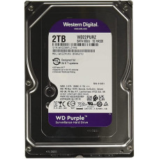 Жесткий диск SATAIII 2000.0 Gb; Western Digital Purple (WD22PURZ)