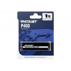 Жесткий диск SSD 1024 Gb; Patriot P400; M.2 2280 NVMe; 5000Мб/с - 4800Mб/с; (P400P1TBM28H)