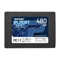 SSD 480.0 Gb; Patriot Burst Elite; 2.5" SATAIII 3D TLC (PBE480GS25SSDR)