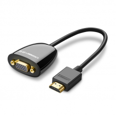  Переходник HDMI to VGA Adapter 0.2m UGREEN (40253)