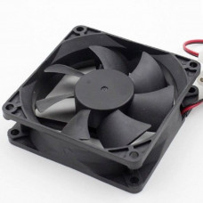 Вентилятор для корпуса; Fan DTS; 80x80mm; Molex, black