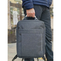 Рюкзак для ноутбуков Laccoma 636-21; 15.6"; Gray