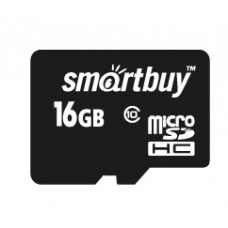 Карта памяти micro SDHC 16Gb Smart Buy; Class 10 (SB16GBSDCL10-00)